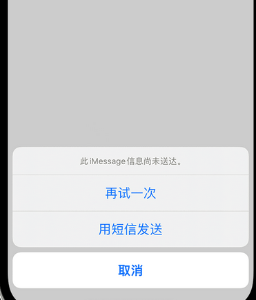 三更罗镇apple维修iPhone上无法正常发送iMessage信息