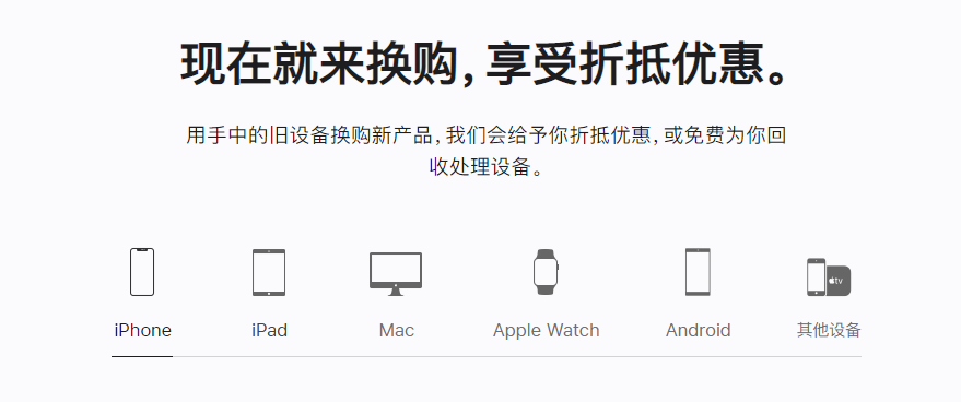 三更罗镇苹果手机维修分享iPhone以旧换新的去处 