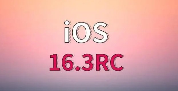 三更罗镇苹果手机维修分享iOS 16.3 RC版升级_iOS 16.3 RC版一键刷机教程 